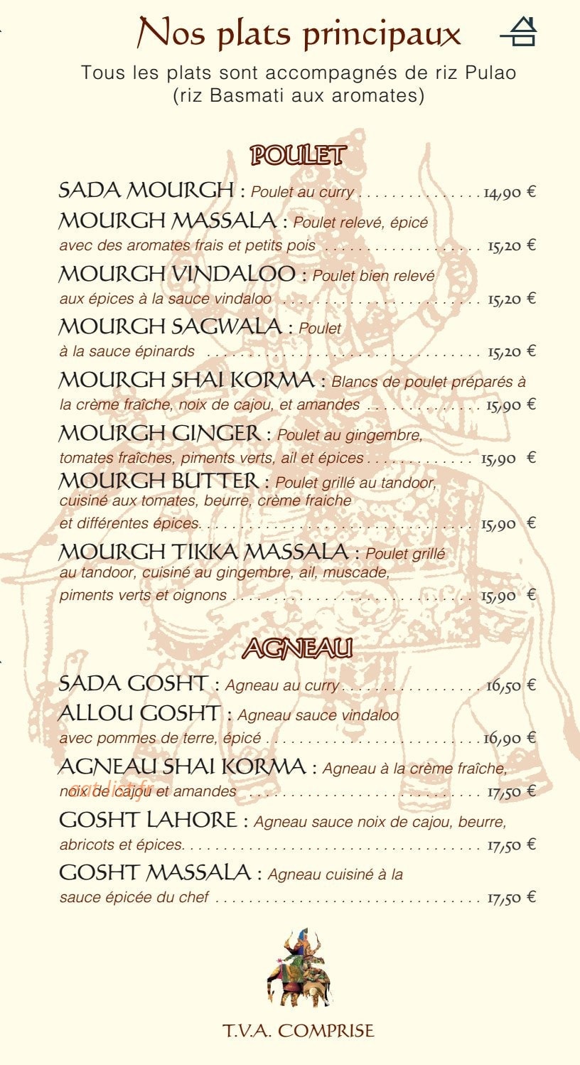 Shalimar — carte page 3