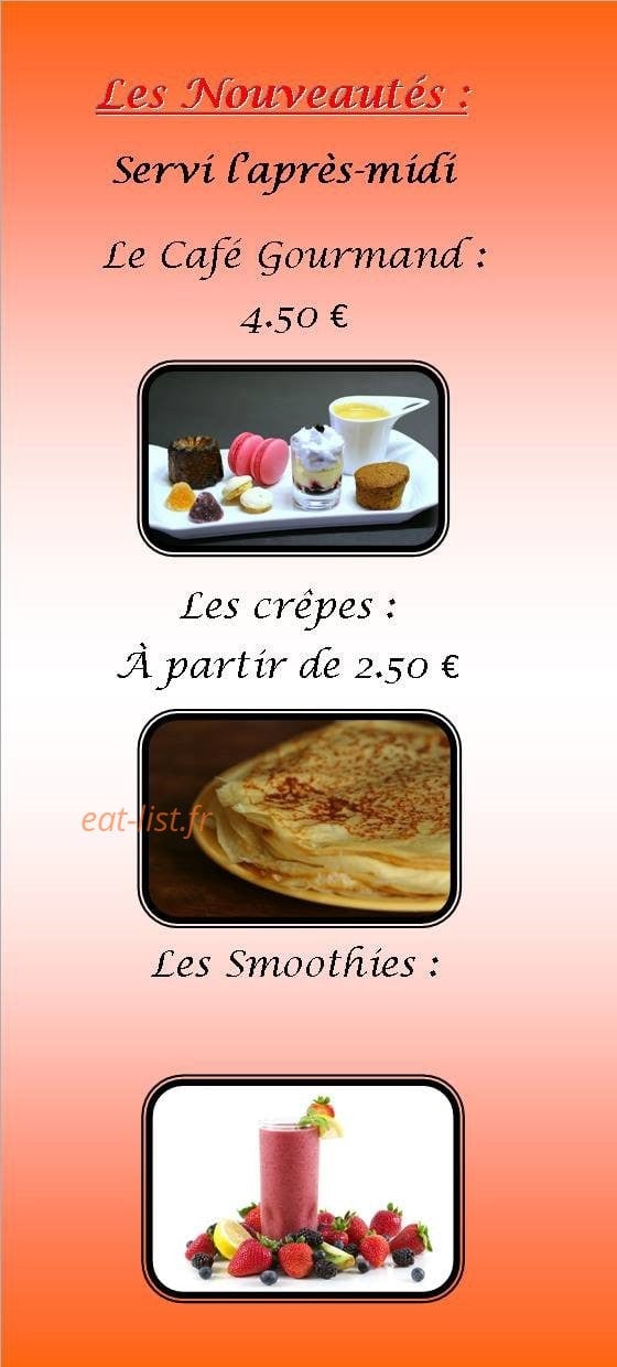 Snack des Lys — carte page 5