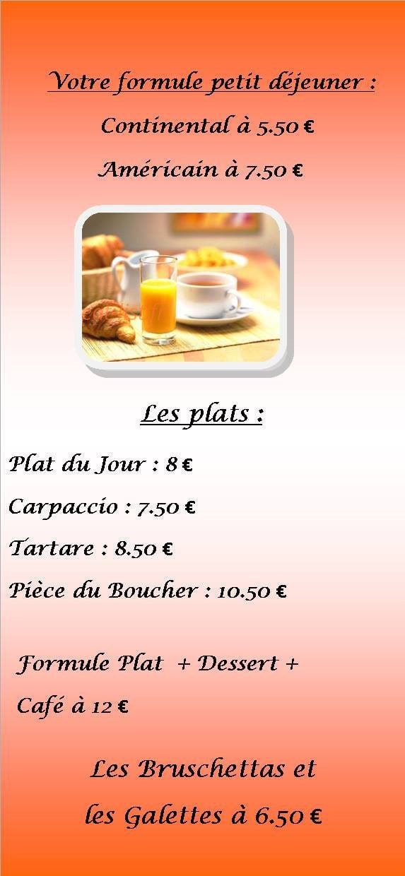 Snack des Lys — carte page 2