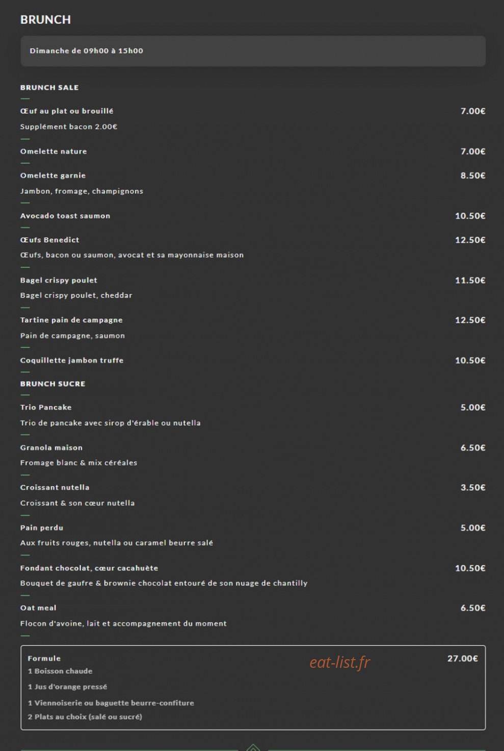 Soho — carte page 2