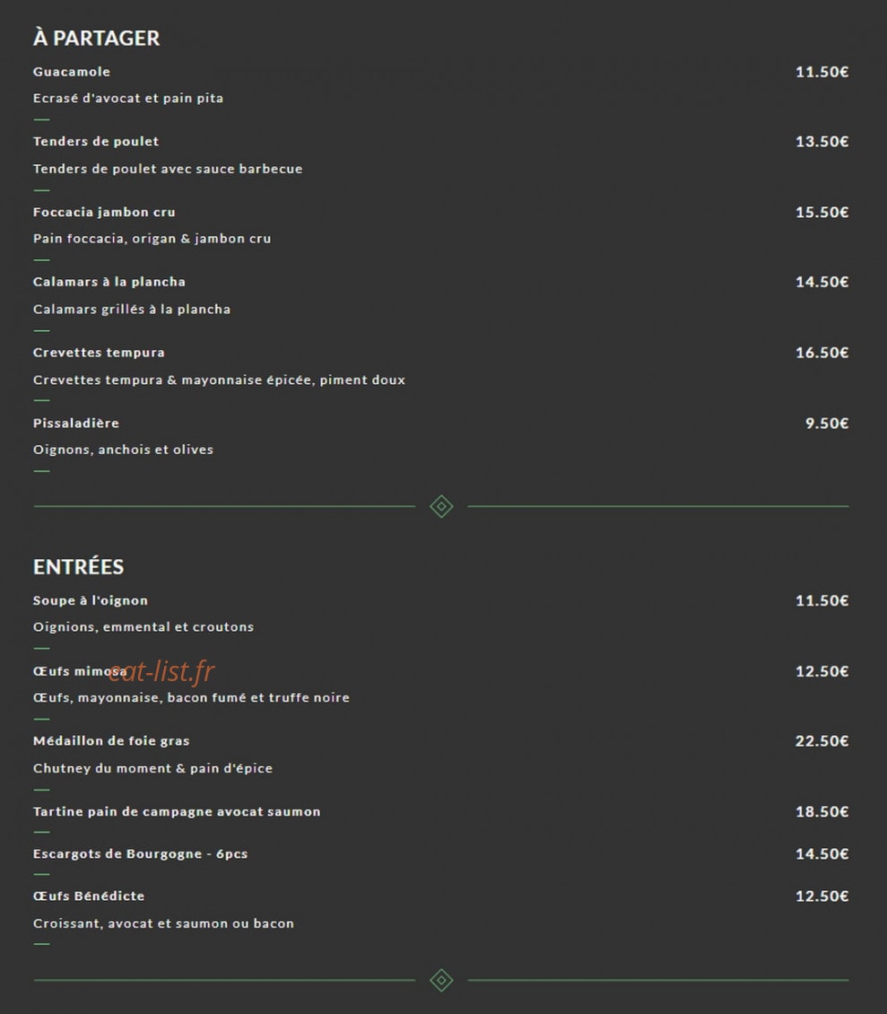 Soho — carte page 3