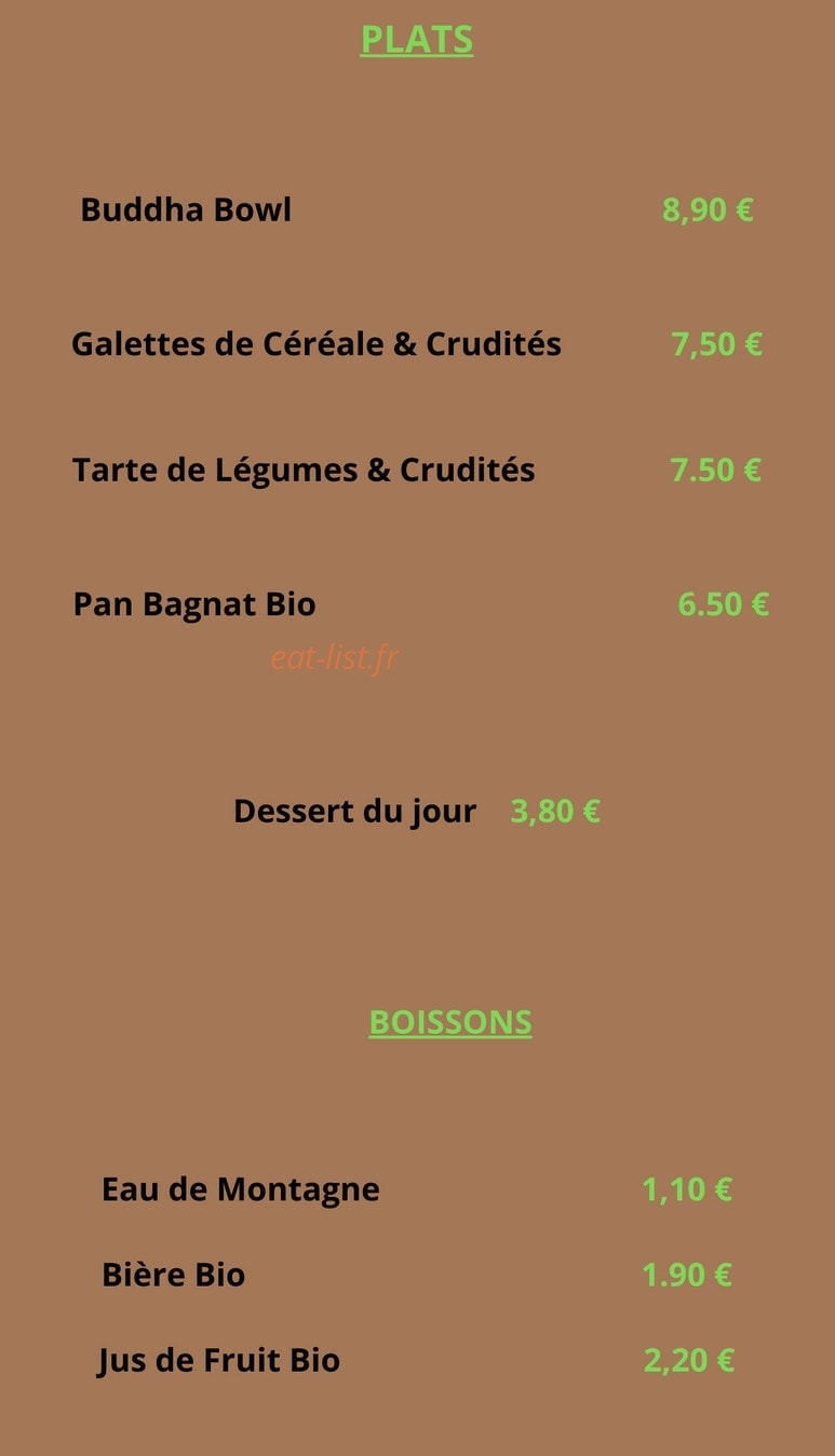Sons et Saveurs — carte page 1