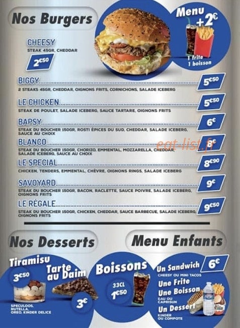 Tacos4Life — carte page 4