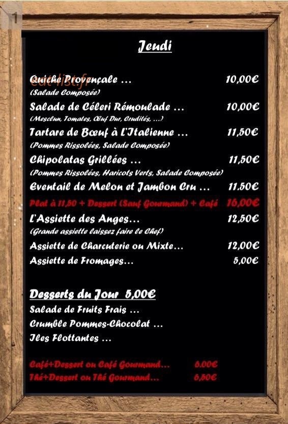 Tell un Ange — carte page 1