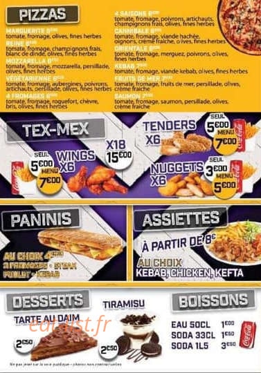 The King’s Food — carte page 5