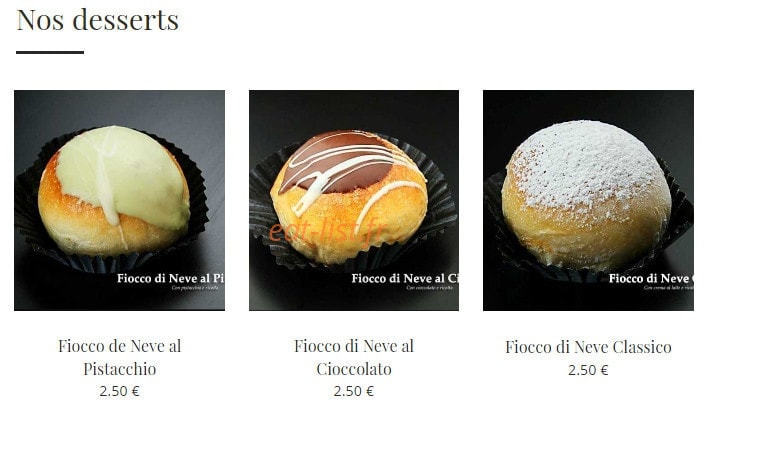 The Original Focà — carte page 4