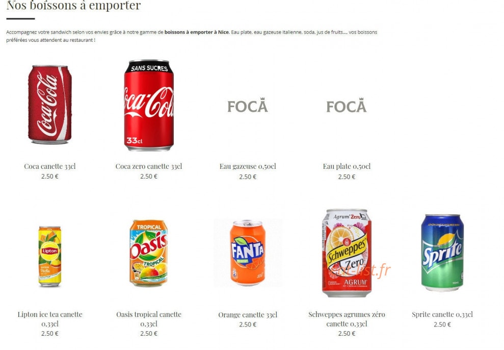 The Original Focà — carte page 5