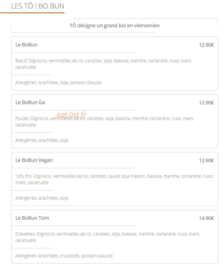 TÔ — carte page 2