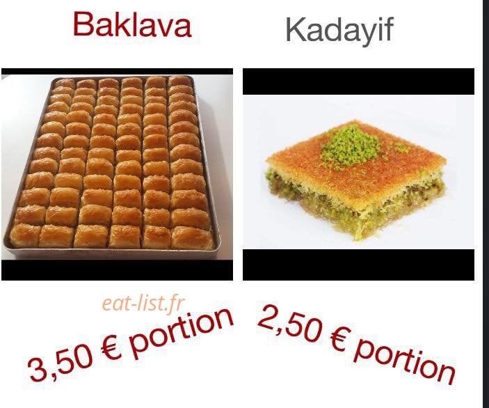 Turkish Kebab — carte page 3