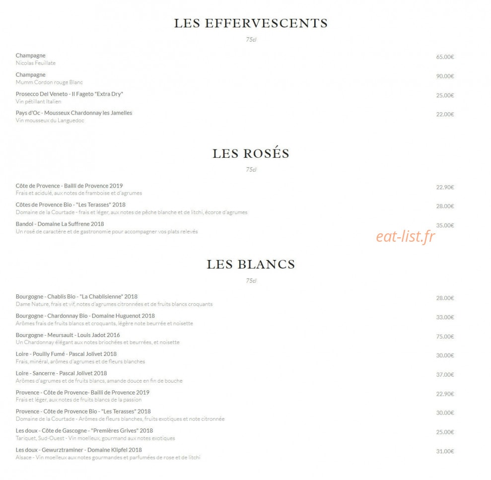 Un Régal — carte page 4