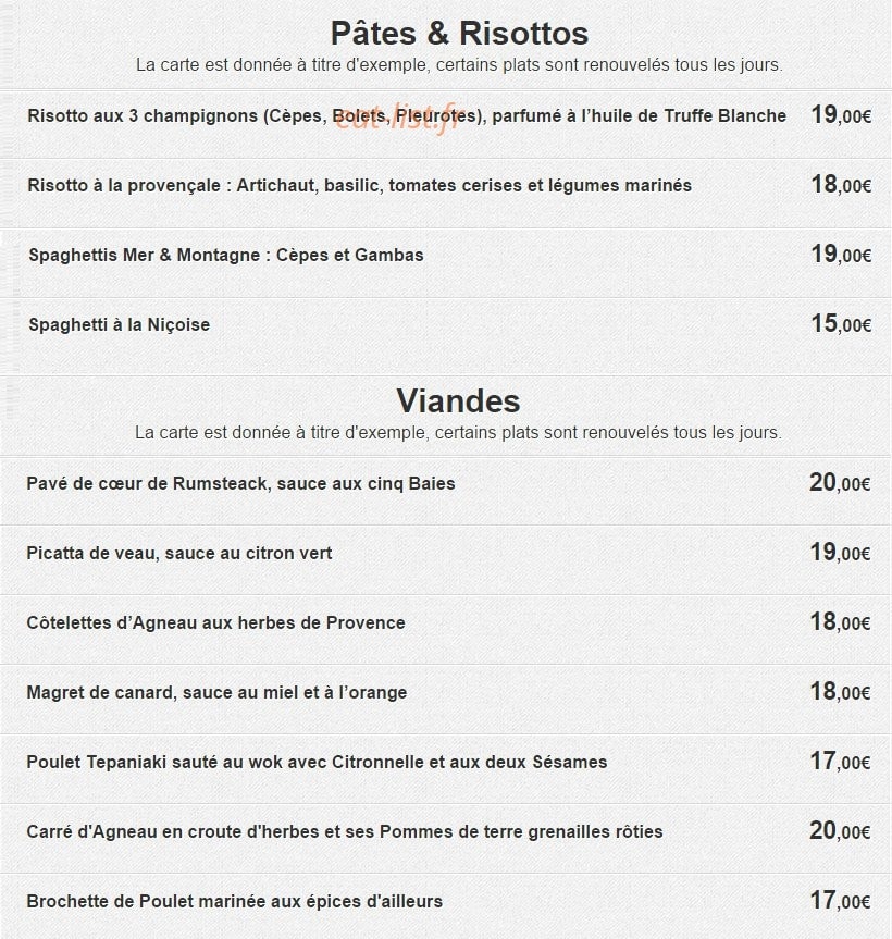 Wi Lounge Wi Jungle — carte page 2