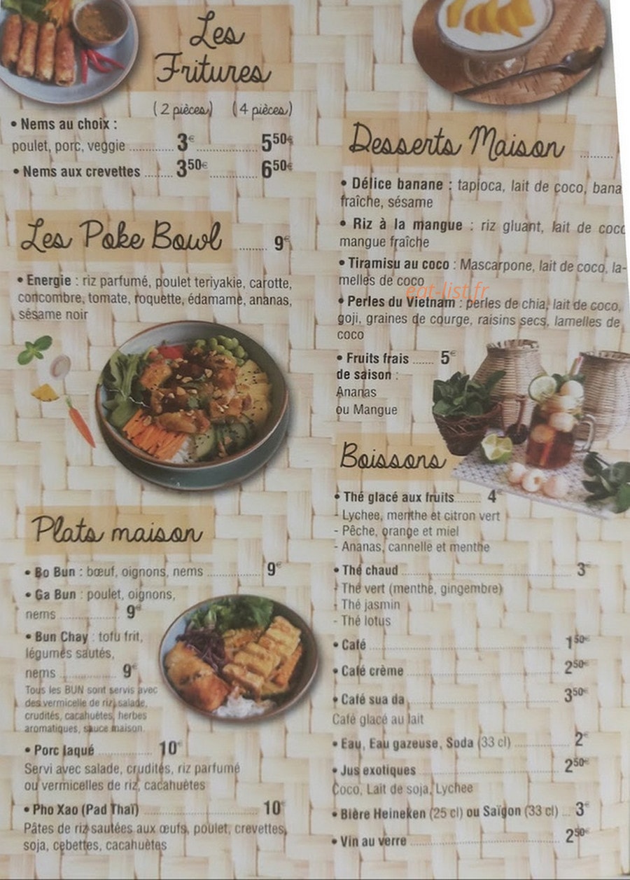 Wok Viet — carte page 2