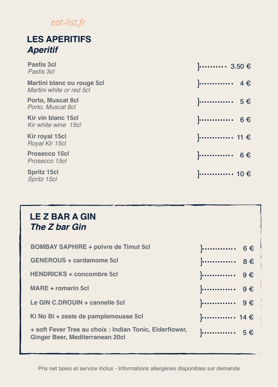 Z — carte page 6