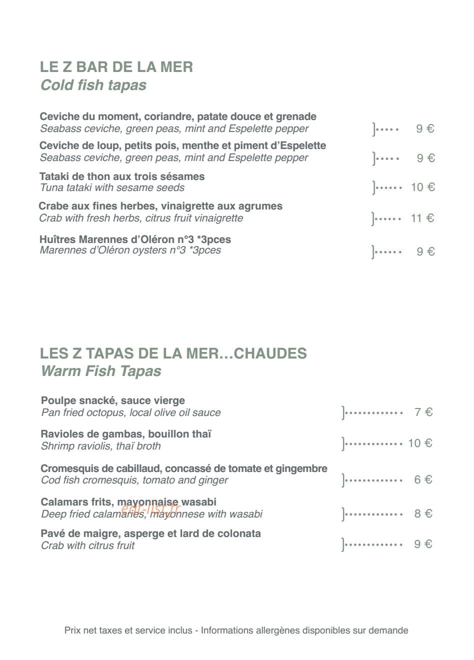 Z — carte page 2