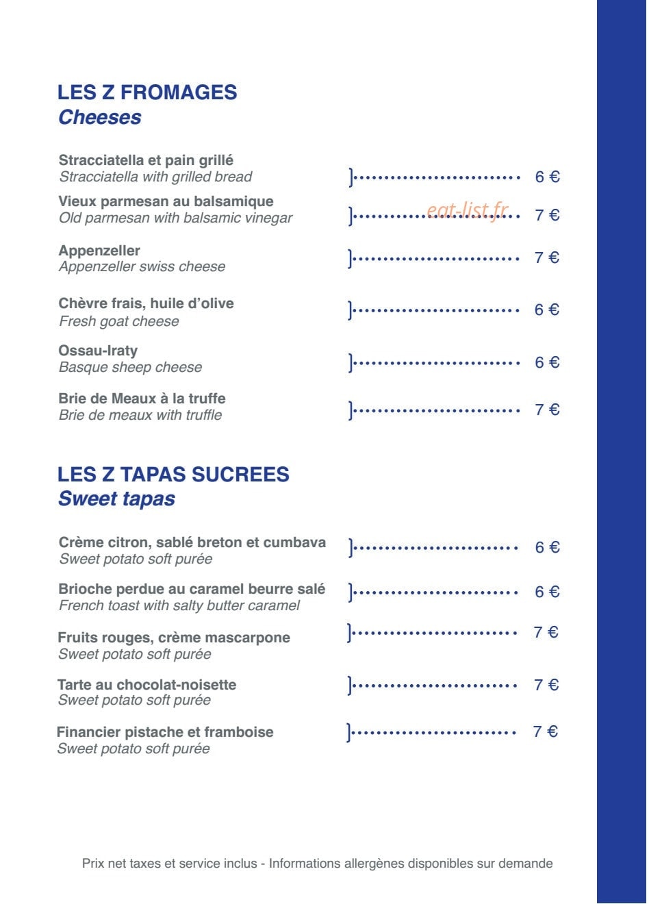 Z — carte page 5