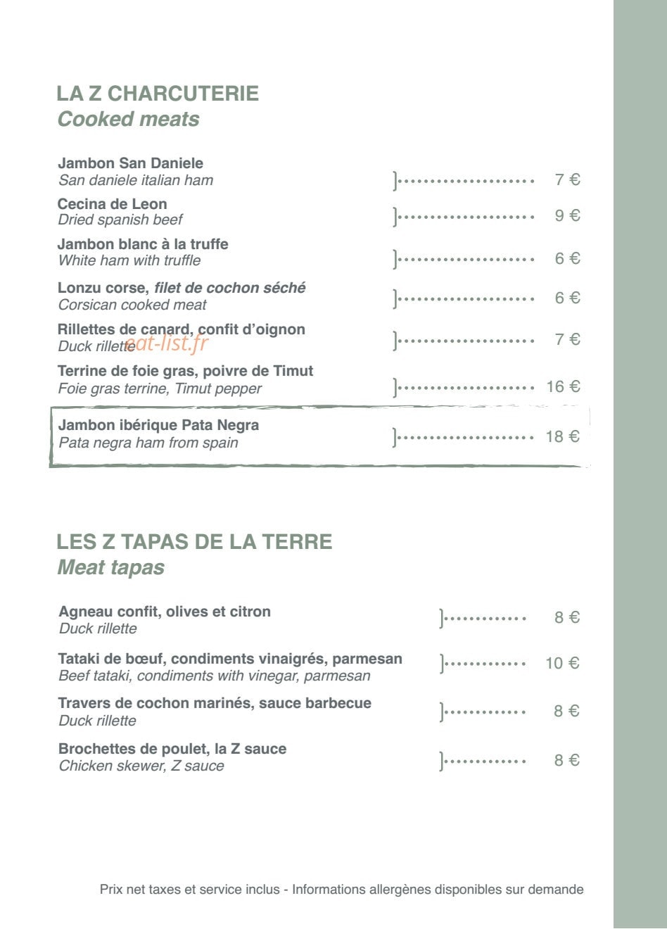 Z — carte page 3