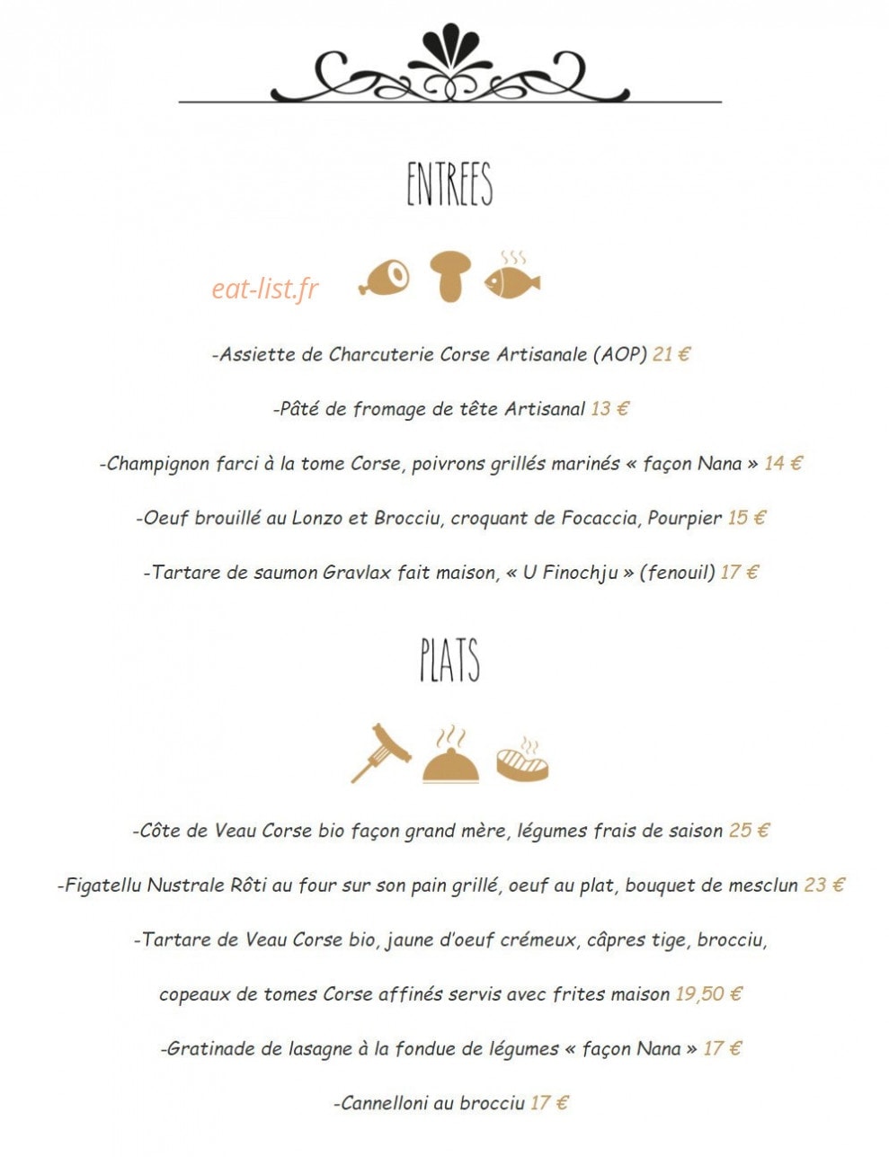 A casetta — carte page 1