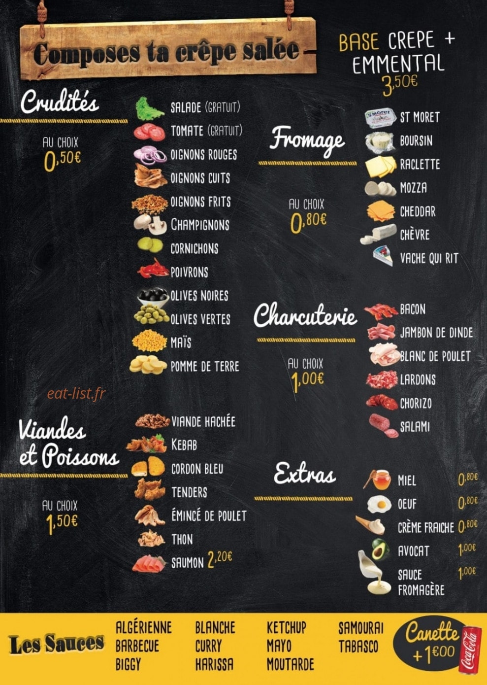FOOD Factory — carte page 4