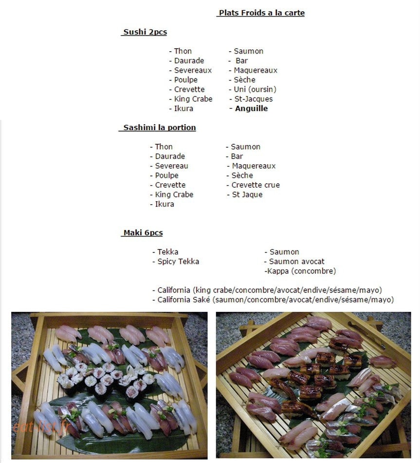 Kashiwa — carte page 2