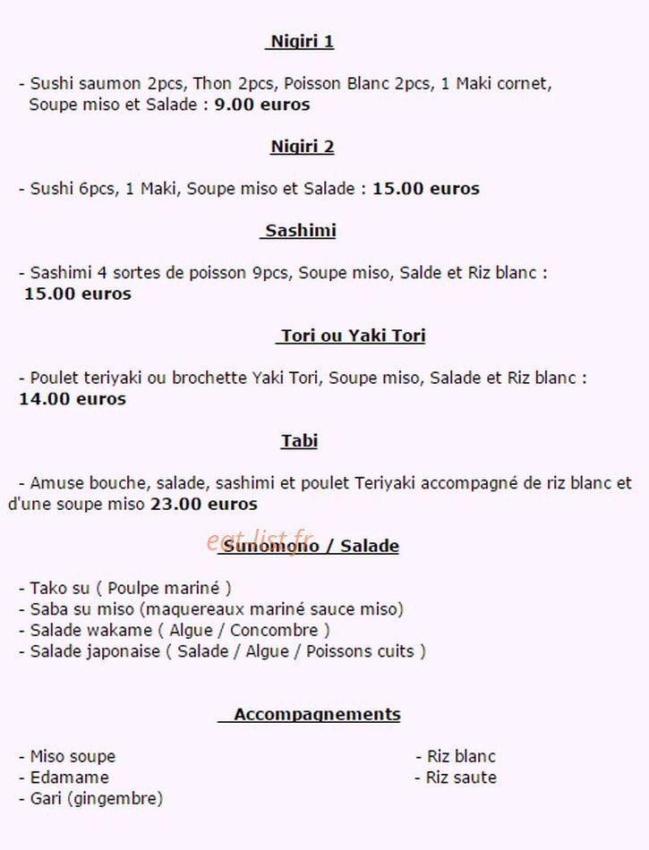 Kashiwa — carte page 1