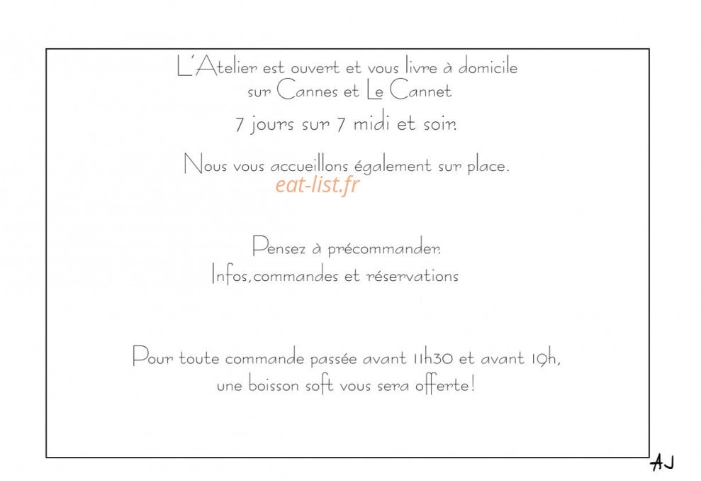 L'atelier Joseph — carte page 2