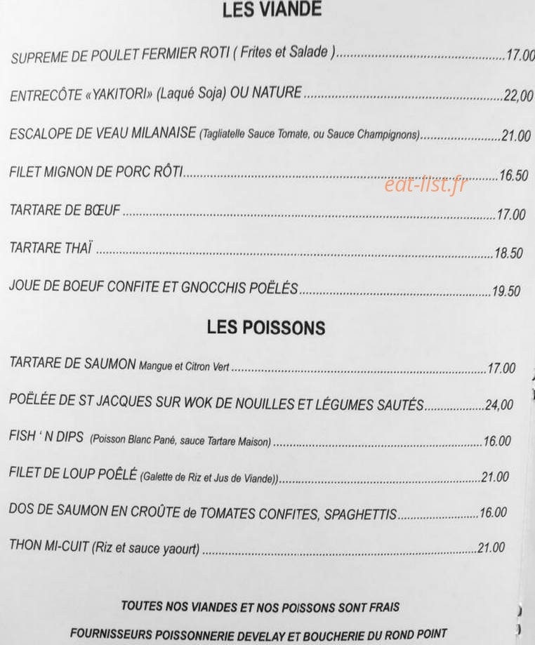 Le rond point — carte page 3