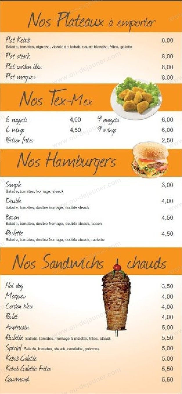 Pizza Pistou — carte page 4