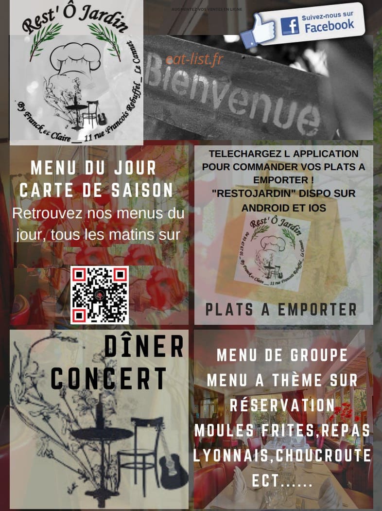 Rest' Ô Jardin — carte page 6