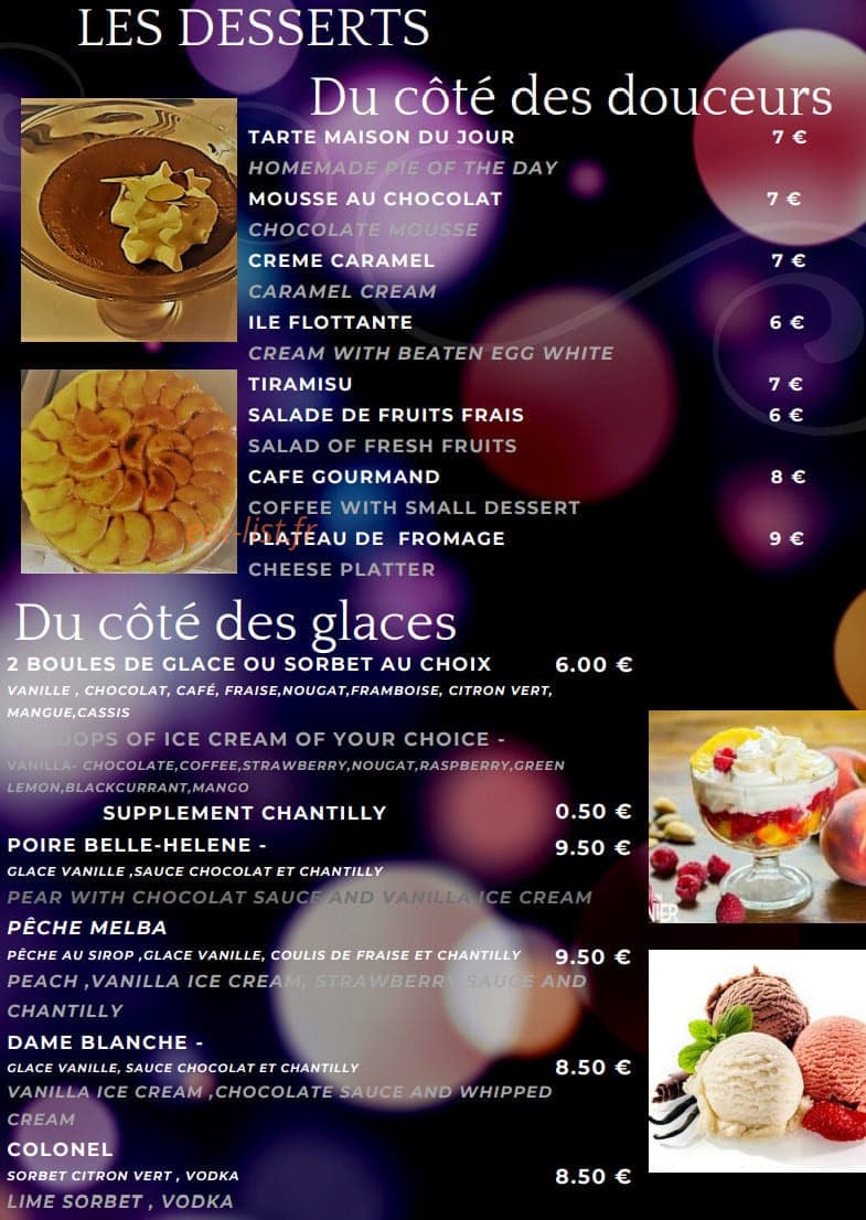 Rest' Ô Jardin — carte page 5