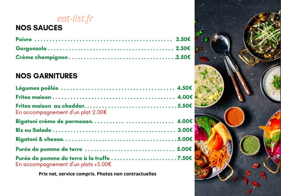 Bistrot 34 — carte page 6