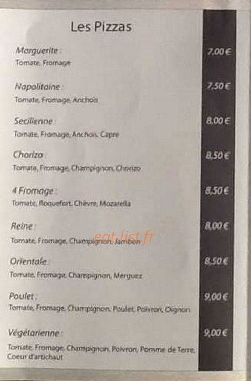Chez Maki — carte page 2