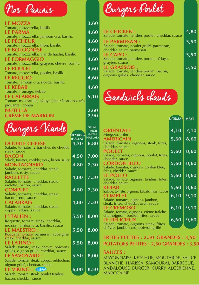 La Casa Calabrese — carte page 6