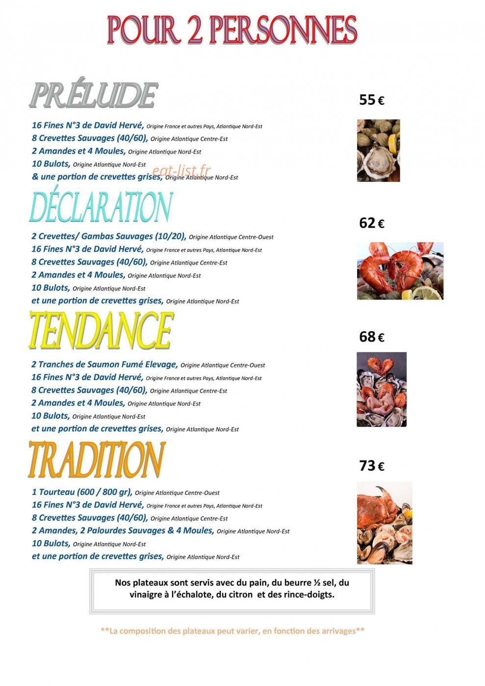 Le Cabanon de l'Ecailler — carte page 3