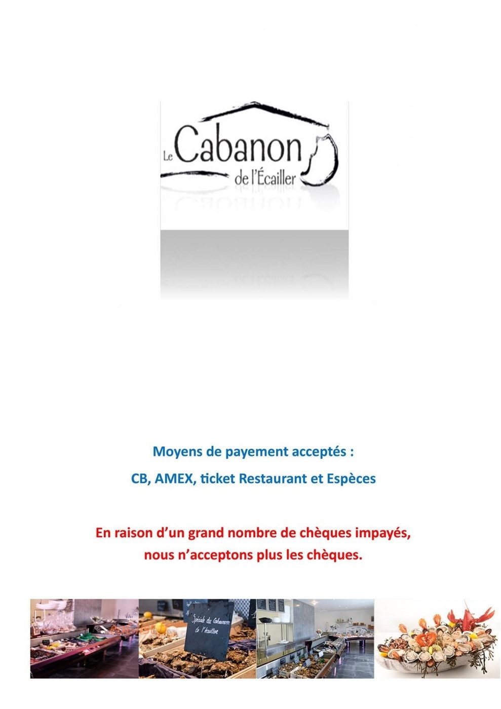 Le Cabanon de l'Ecailler — carte page 1