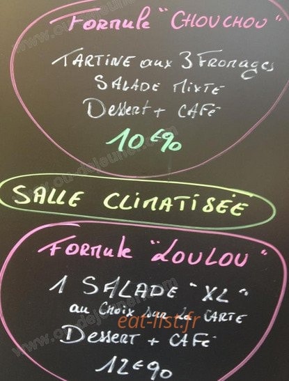 Le Croissant Rose — carte page 4