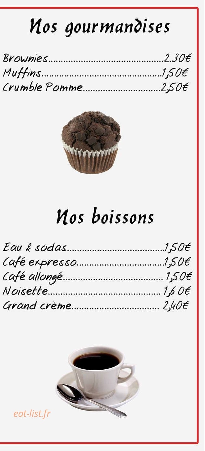 Le Grill de l'Amiral — carte page 4