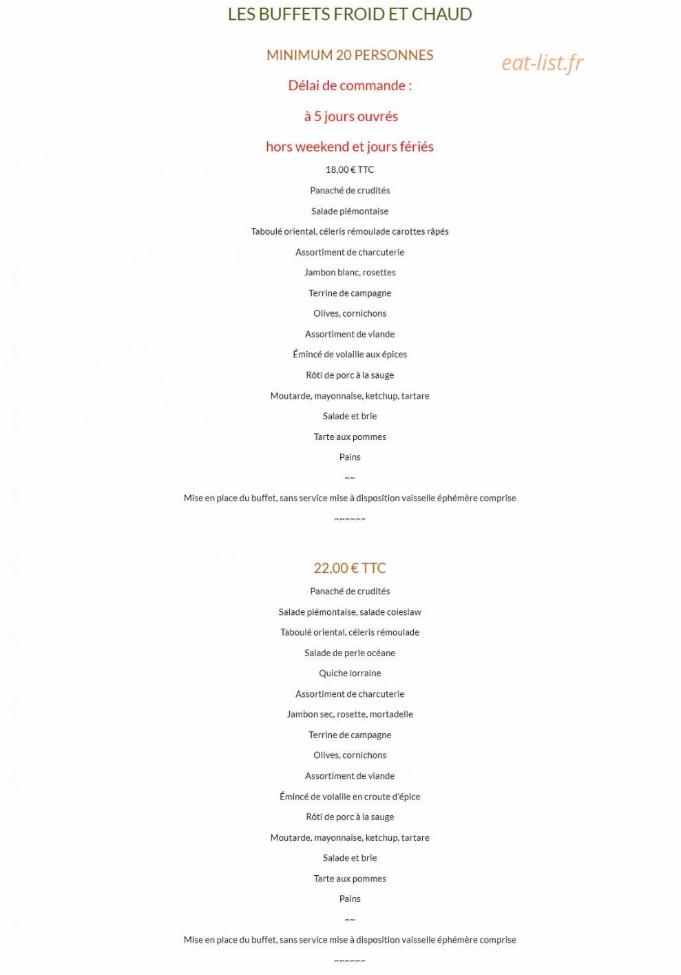 Le Lavoir — carte page 10