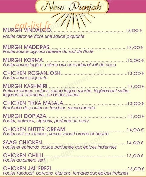 Le New Punjab — carte page 2