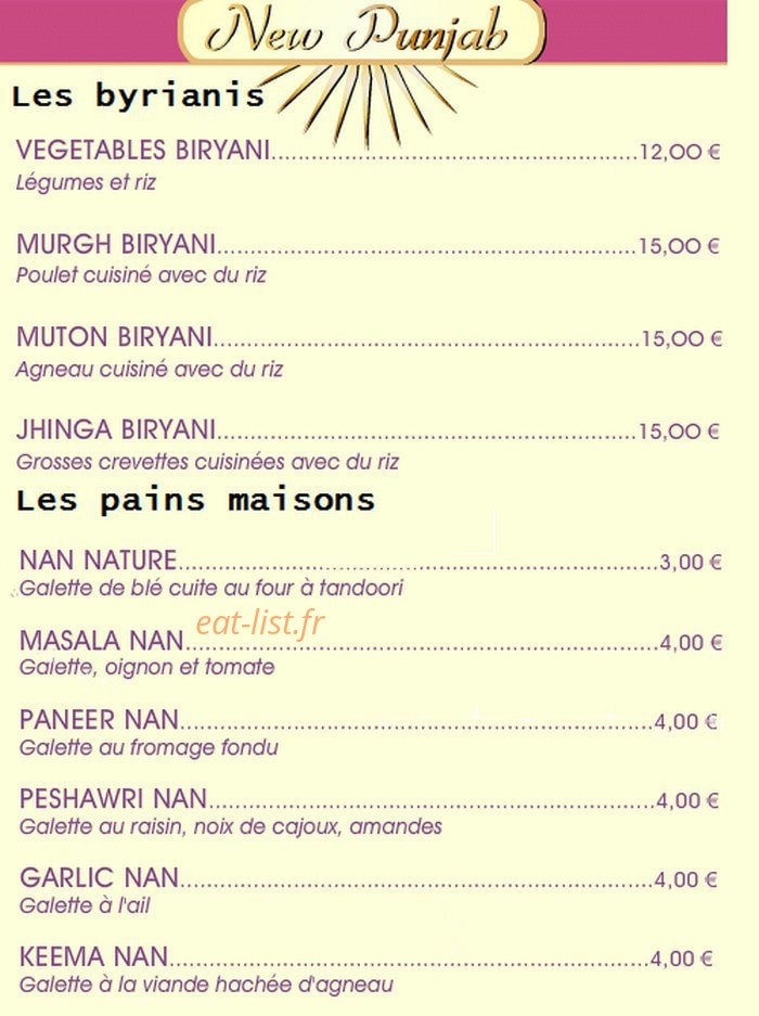 Le New Punjab — carte page 7