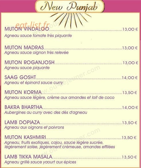 Le New Punjab — carte page 3