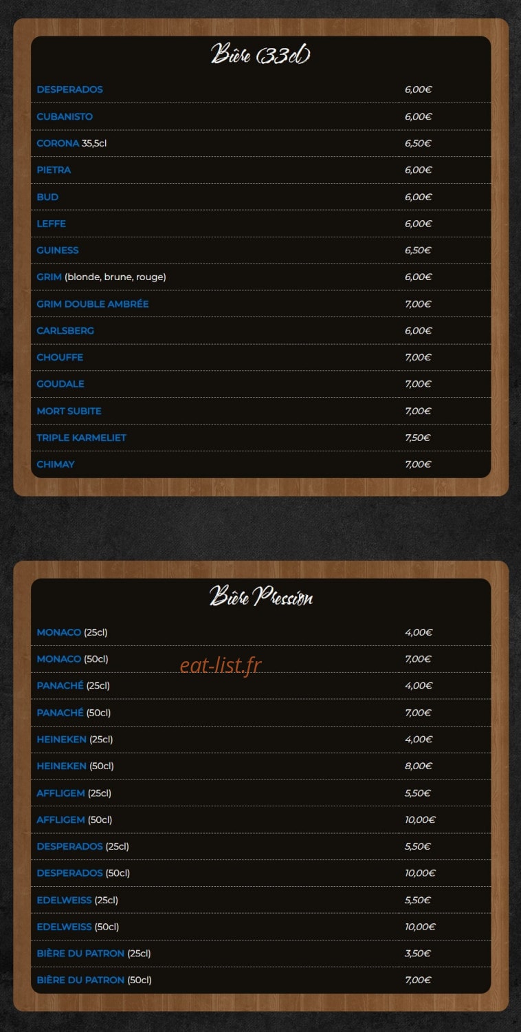 Le Saint Jacques — carte page 3