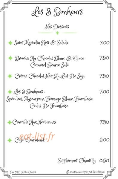 Les 3 bonheurs — carte page 3