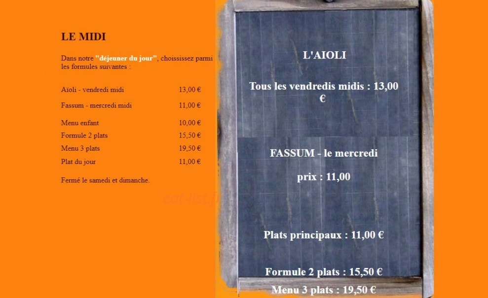 Lou Pignatoun — carte page 1