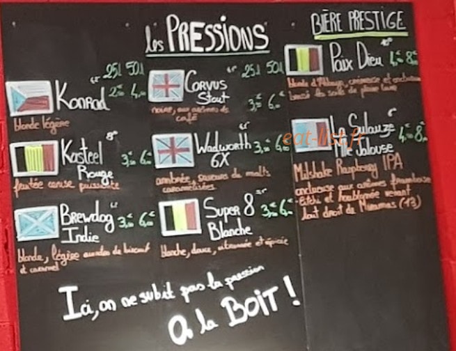 My Beers — carte page 2