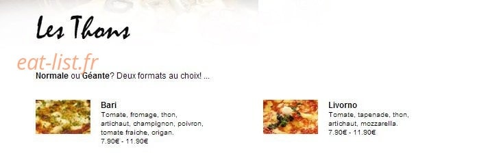 Pizza Boy's — carte page 4