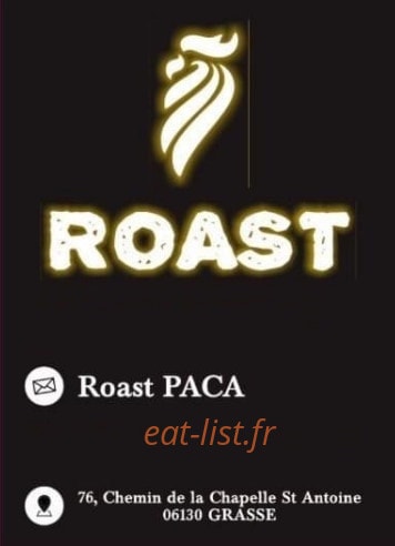 Roast — carte page 1