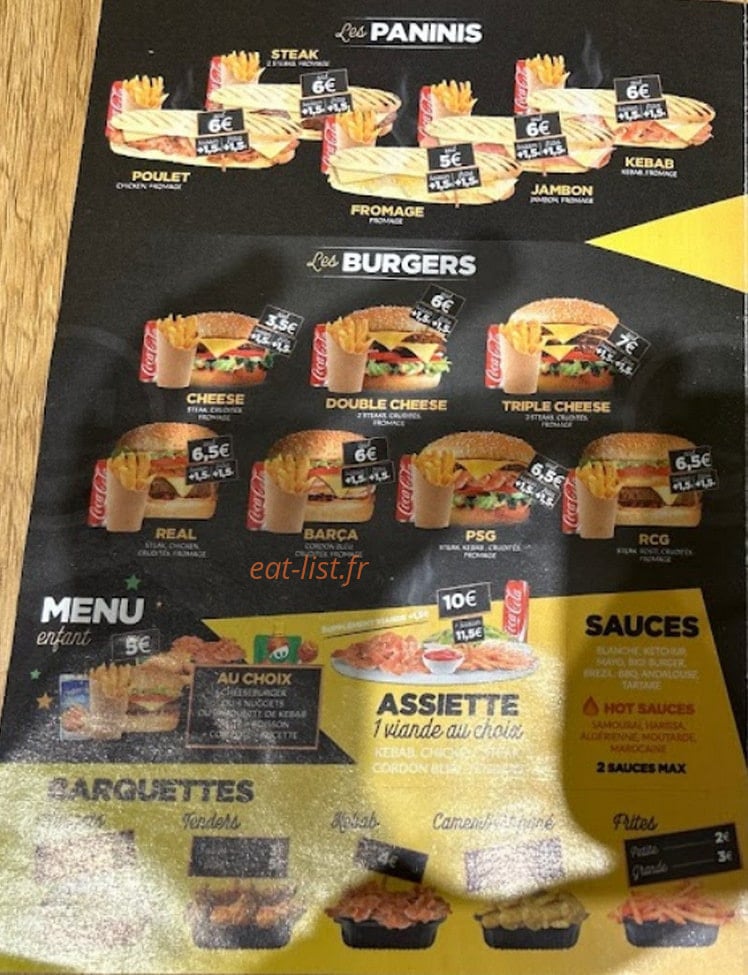 Smiley Kebab&Tacos — carte page 2
