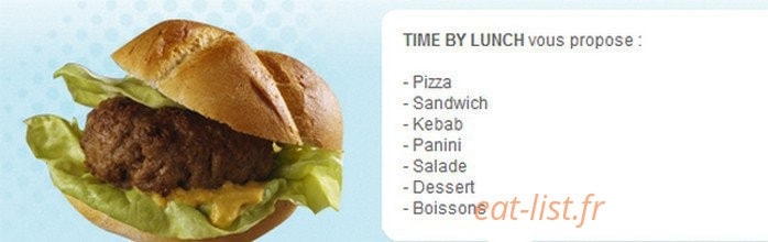 Time by lunch — carte page 7