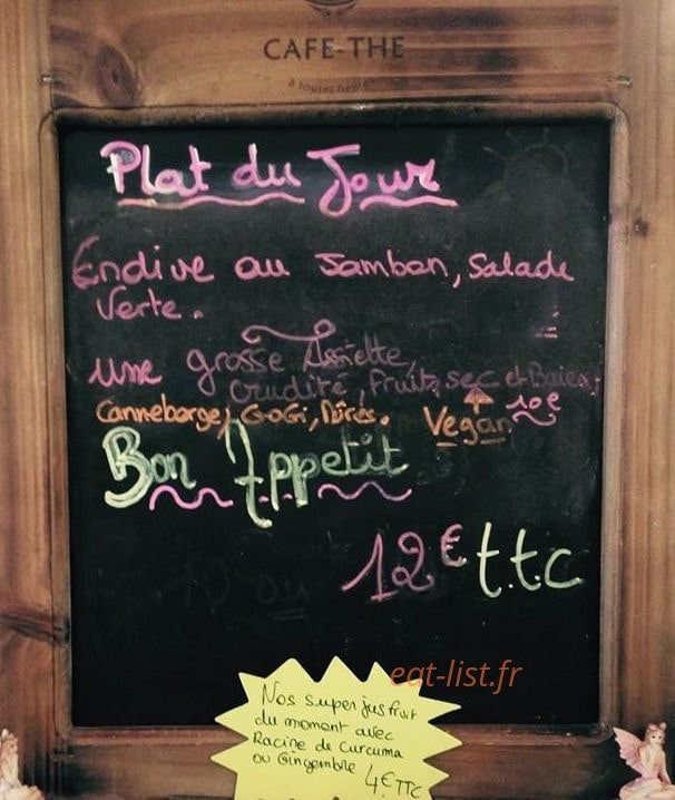 A L'auberge 'in Kat Et Max — carte page 1