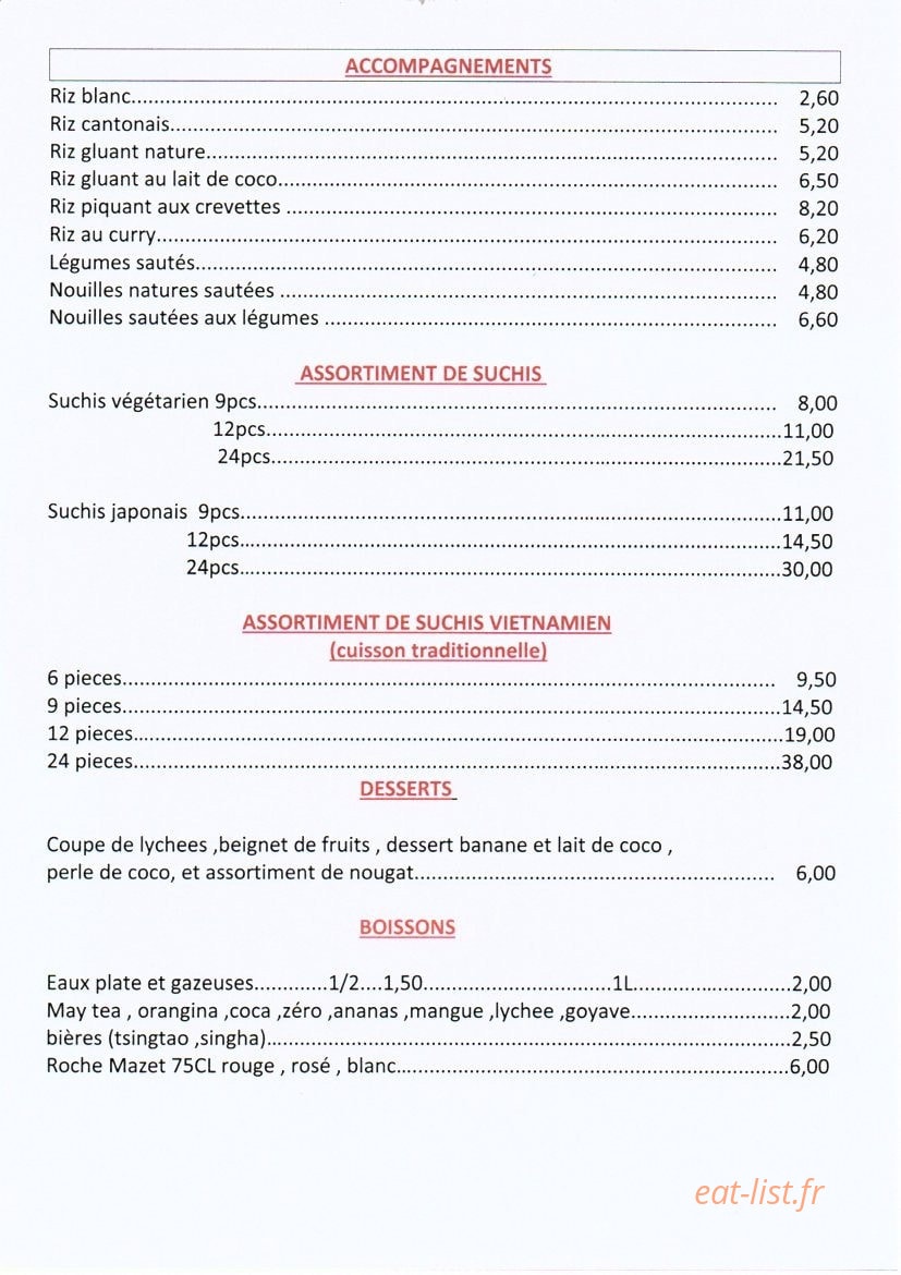 bo bun — carte page 2